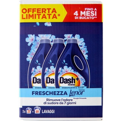 Dash tekutý prací gél Frézia 3 x 1035 ml
