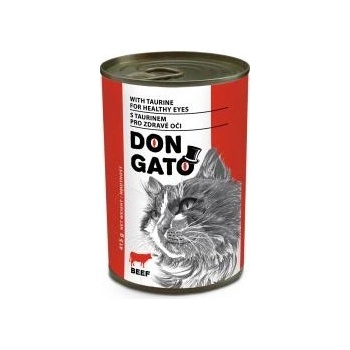 Dongato kočka hovädzie 415 g