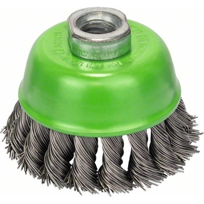 Bosch Accessories Wire cup brush, stainless 75 mm, 0,5 mm, 12500 U/ min, 14 2608622060 1 ks; 2608622060