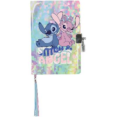 Таен дневник с катинар Paso Stich - Angel, A5, 96 листа (DS25CC-3555)