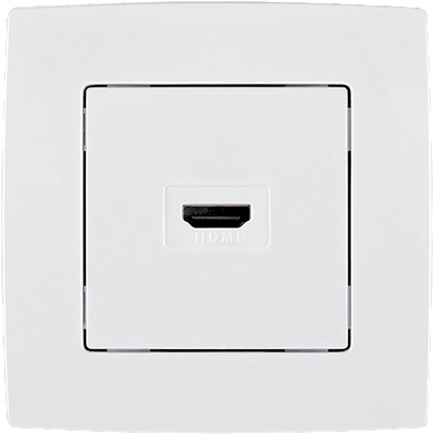 City hdmi РОЗЕТКА БЯЛ (190747)