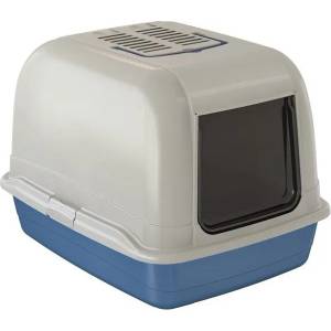 Ferplast Котешка тоалетка BELLA MAXI синя - 65, 5x50x47см