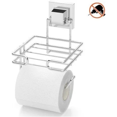 Държач за тоалетна хартия на руло easyFIX с резерв, самозалепващ се (EF275)