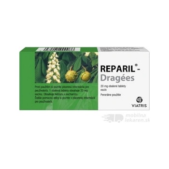 Reparil-Dragées tbl.obd.40 x 20 mg