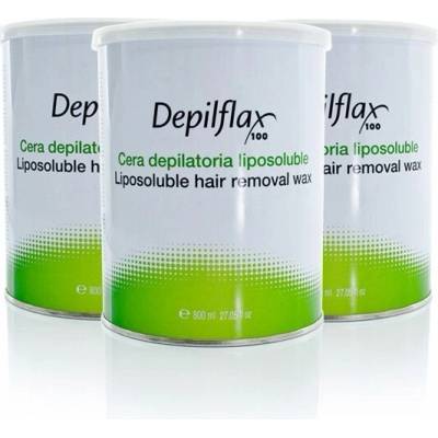 Depilflax vosk na depilaci v plechovce 800 ml přírodní