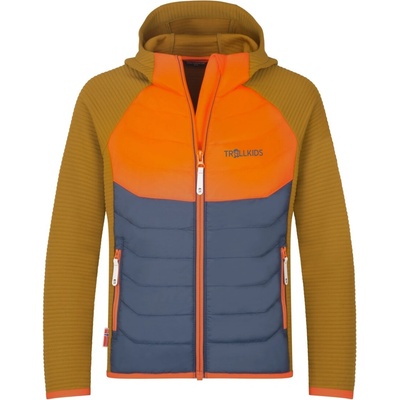 Trollkids Sirdal Bronze Mystic Blue Flame Orange
