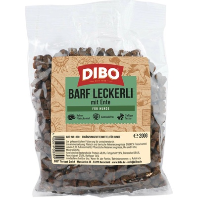 DIBO BARF pamlsky s kachním 6 x 200 g