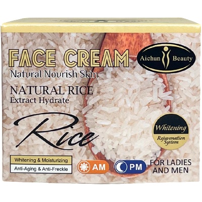 Aichun Beauty Избелващ крем за лице с ориз, 50мл