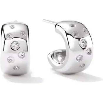 Silenti Jewelry Сребърни обеци "Сатурн