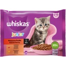 Whiskas Junior masový výběr ve šťávě 4 x 85 g