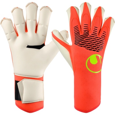 Uhlsport FM ZNE Absolutgrip HYBD červená/bílá/žlutá UK 7,5