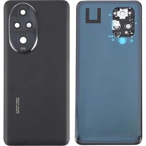 Huawei Оригинален заден капак със стъкло за камерата за Honor 200 Pro - Черен / Бял