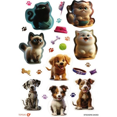 Samolepky Pets Topgal STICKERS – Zboží Mobilmania