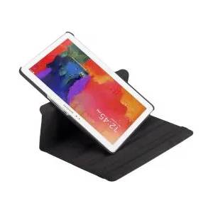  Case for Galaxy Tab Pro T520/P605 360 Rotation Black