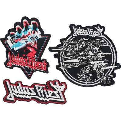 nažehlovačka (nášivka set 3 ks) JUDAS PRIEST - SETP04
