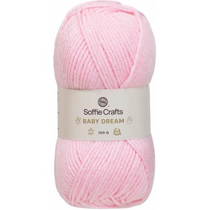 Soffie Crafts Baby Dream 00003 Light Pink Плетива прежда (SC09672-00003)
