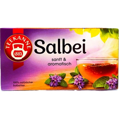 TEEKANNE SALBEI ovocný čaj s příchutí šalvěje 20 x 1,5 g