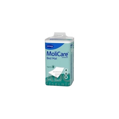 MoliCare Premium Bed Mat 5 kvapiek absorpčná podložka 60 x 60 cm 1 x 30 ks