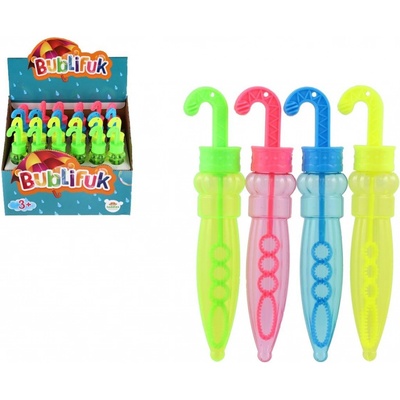 Bublifuk deštník plast 14cm