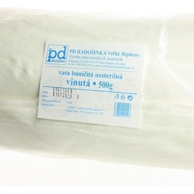 Radošinka Vata buničitá nesterilná vinutá 1 rolka 500 g