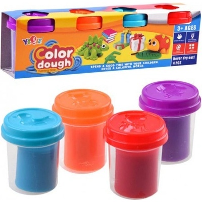 Barevná modelovací hmota, 4ks