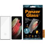 Panzer Стъклен протектор PanzerGlass за Samsung Galaxy S21 Ultra FingerPrint, CaseFriendly, AntiBacterial - Черен