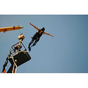 Bungee jumping v Brne