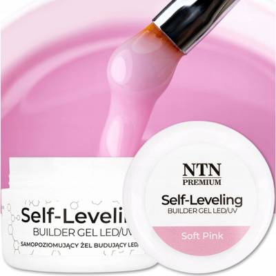 Ntn Premium stavební gel samonivelační tvrzený gel Self Leveling Soft pink 30g