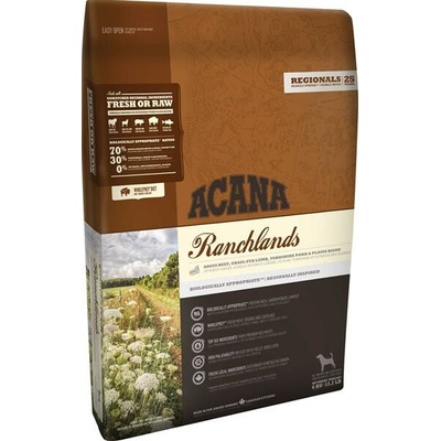 Acana Dog Ranchlands Beef Lamb Buffalo 2 kg