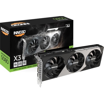 Inno3D GeForce RTX 5080 X3 16GB GDDR7 (N50803-16D7-176068N)