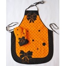 Forbyt Zástěra a chňapka Madam set Oranžový