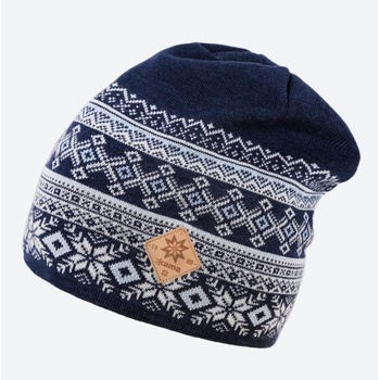 Kama A143 čepice Knitted beanie Modrá