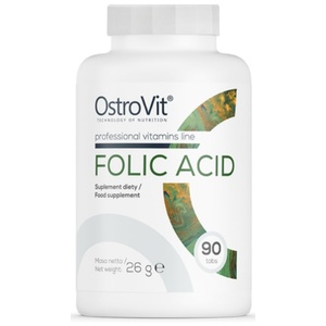 OstroVit Folic Acid, 800 mcg, 90 таблетки, OstroVit
