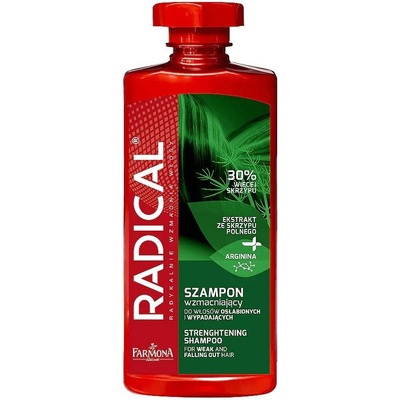 Farmona Natural Cosmetics Laboratory Radical Шампоан против косопад за увредена и капеща коса, 400 ml