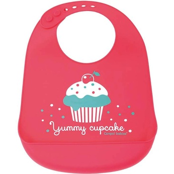 Canpol babies Силиконов лигавник Canpol - Розов (74/020_red)