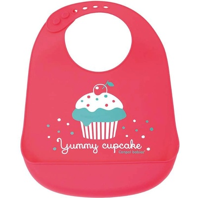 Canpol babies Силиконов лигавник Canpol - Розов (74/020_red)