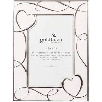 Goldbuch Рамка за снимка Hearts, метална, 10 х 15 cm