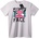 NOONEBRAND Тениска Мръсна котка Моята щастлива усмивка - 7XL, White