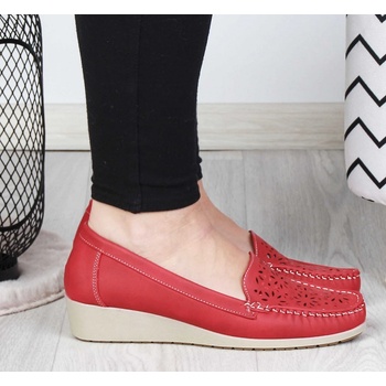 Haidi dámské mokasíny HR61313-4R červené