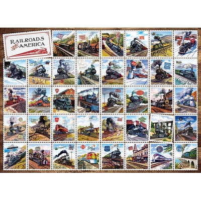 Cobble Hill - Puzzle Railroads of America - 1 000 piese
