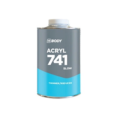 HB BODY 741 akrylové riedidlo pomalé transparentné 1 l