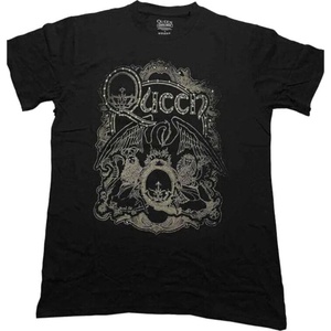Queen Crest (Embellished) Black XL Риза (QUTS76MB04)