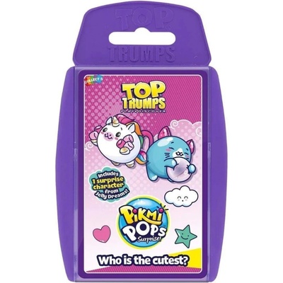 Winning Moves Игра с карти Winning Moves - Top Trumps, Pikmi Pops (WM35934)