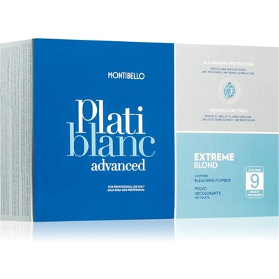 Montibello Plati blanc изсветляваща пудра с лавандула Extreme blond 2x500 гр
