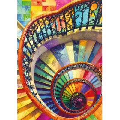 Art Puzzle - Puzzle Ladder of Love - 500 piese