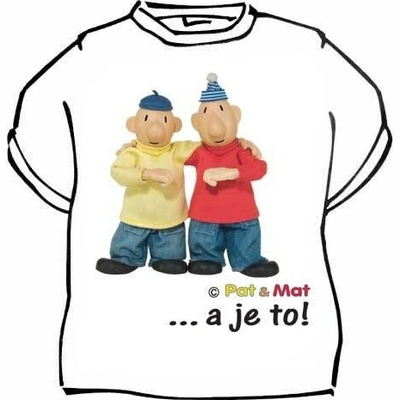 tričko Pat a Mat a je to černá