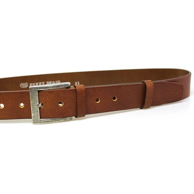 Penny Belts pánský kožený opasek EXKLUZIV 502-R42 světle hnědý