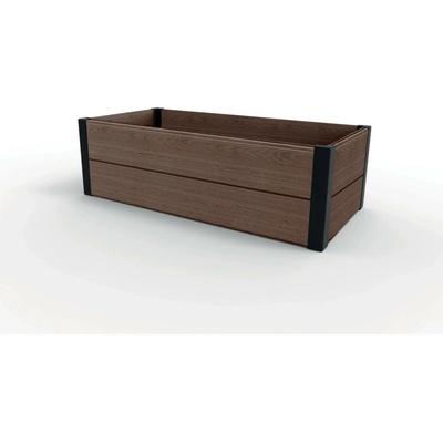 Keter Vyvýšený záhon Maple Trough hnědý 106 x 50 x 32 cm