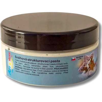 Artemiss Strukturovací pasta 3D efekt pro decoupage 750 g hrubá