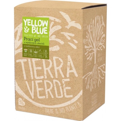 Tierra Verde prací gel z mýdlových ořechů s vavřínem kubébovým 5 l